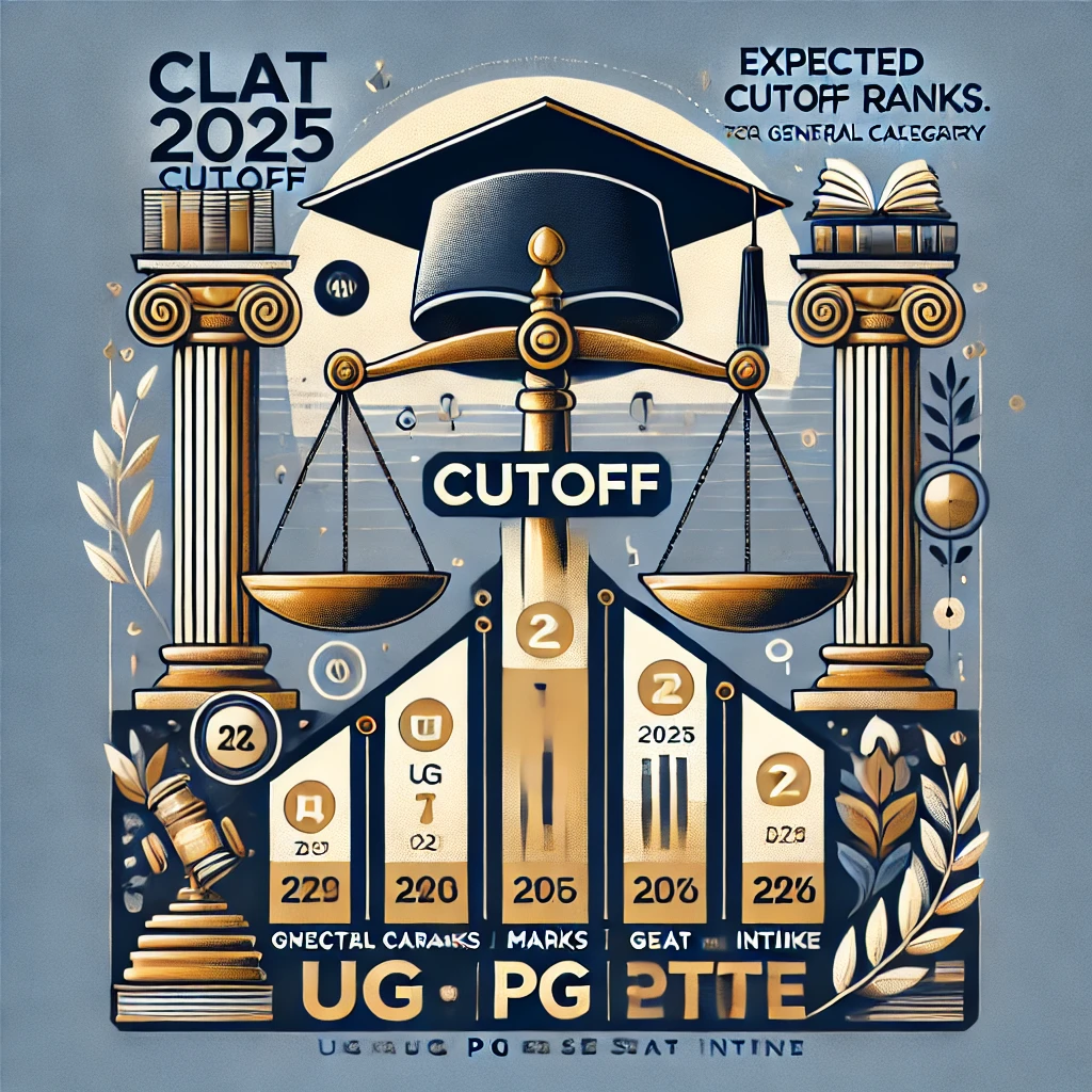 CLAT 2025 Cutoff: Expected cutoff ranks, marks for General category; UG, PG seat intake